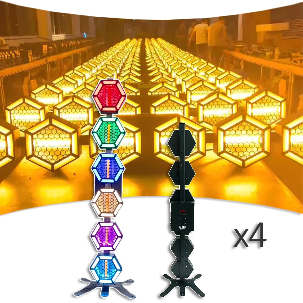 4Pcs/Lot 6x60W LED RGB Retro Light With Auxiliary Special Effect Back Light Easy Splice Stage Lighting For TV DJ Party Show
4Pcs/Lot 6x60W LED RGB Retro Light With Auxiliary Special Effect Back Light Easy Splice Stage Lighting For TV DJ Party Show