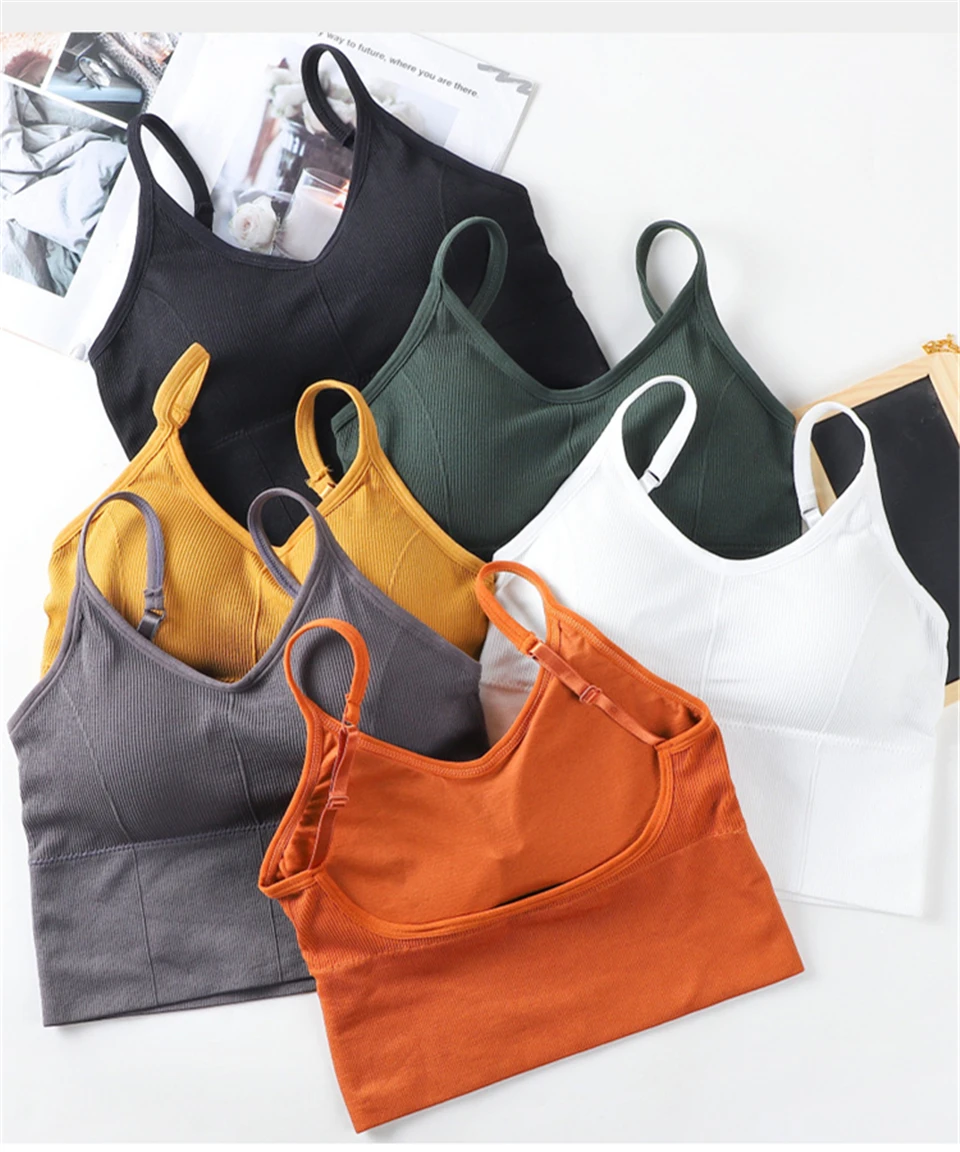 Sexy Women Tops Back Cross Strap Tank Top Push Up Running Sports Bra Breathable Soft Fitness Beauty Solid Color Yoga Bra
Sexy Women Tops Back Cross Strap Tank Top Push Up Running Sports Bra Breathable Soft Fitness Beauty Solid Color Yoga Bra