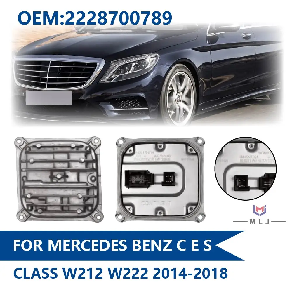 A2228700789 For Mercedes Benz E S C CLASS W205 W212 W222 W218 2014-2018 222870078 LED DRL Headlight Ballast Control Unit Module
A2228700789 For Mercedes Benz E S C CLASS W205 W212 W222 W218 2014-2018 222870078 LED DRL Headlight Ballast Control Unit Module