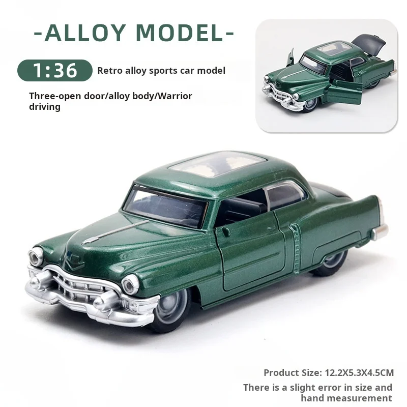 1:36 Alloy Diecast Vintage Car Model Classic Pull Back Car Miniature Vehicle Replica For Collection Gift for Kids
1:36 Alloy Diecast Vintage Car Model Classic Pull Back Car Miniature Vehicle Replica For Collection Gift for Kids