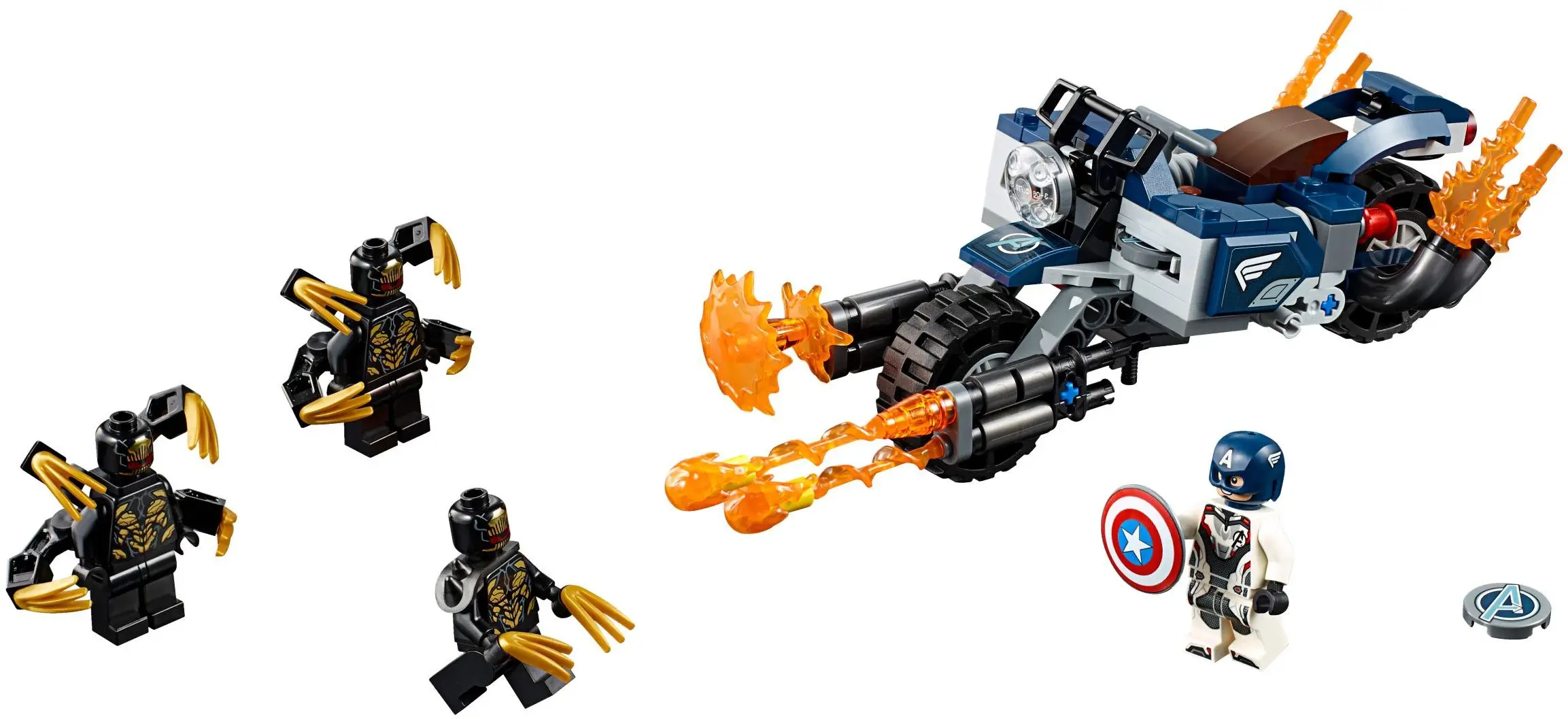 191pcs Super Fighter Revengers Captain Outriders Attack Motorcycle Bike Shield 11258 07119 Building Blocks toy Compatible 76123
191pcs Super Fighter Revengers Captain Outriders Attack Motorcycle Bike Shield 11258 07119 Building Blocks toy Compatible 76123