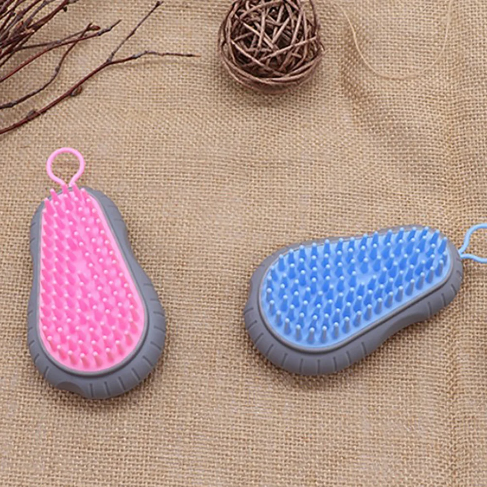 2pcs Hair Washing Brush Premium Plastic Scalp Massager Deep Clean Tool For Home Bathing Use Hair Cleaning Comb
2pcs Hair Washing Brush Premium Plastic Scalp Massager Deep Clean Tool For Home Bathing Use Hair Cleaning Comb