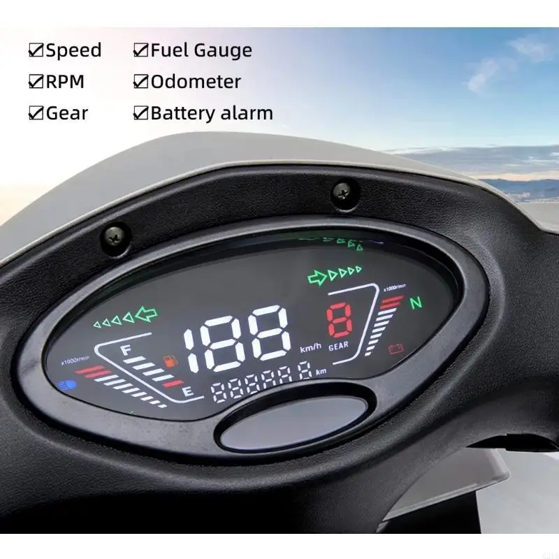 Digital Dashboard Meter Speedometer For WAVE125 Wave125S Innovation 125 Scooters
Digital Dashboard Meter Speedometer For WAVE125 Wave125S Innovation 125 Scooters
