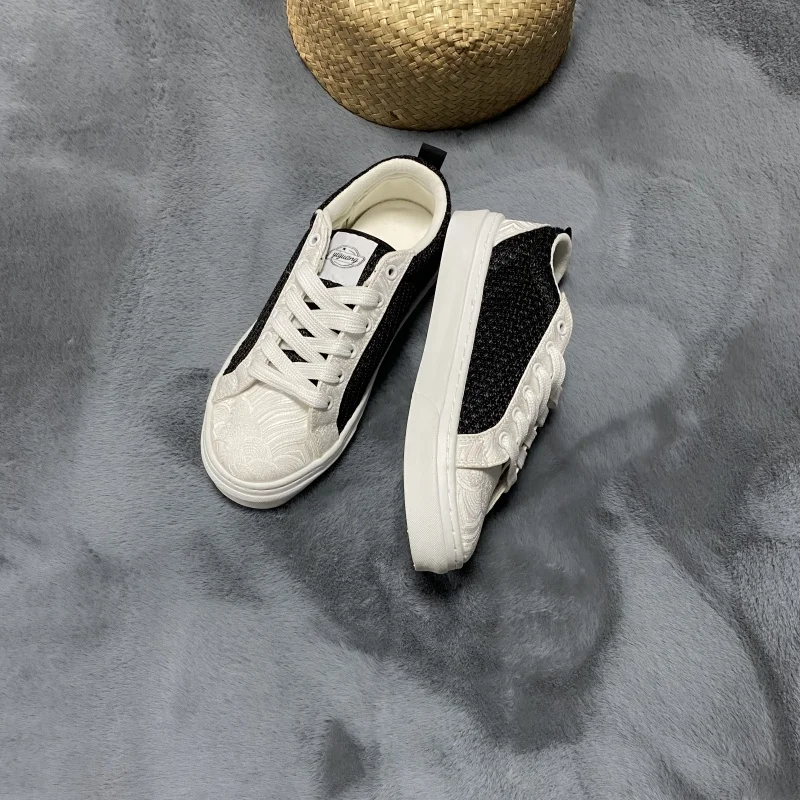 Summer Black Large Size Shoes for Men, Fashionable Casual Shoes, Breathable Casual Trendy Shoes, Versatile Patchwork Sneakers for Men
Summer Black Large Size Shoes for Men, Fashionable Casual Shoes, Breathable Casual Trendy Shoes, Versatile Patchwork Sneakers for Men