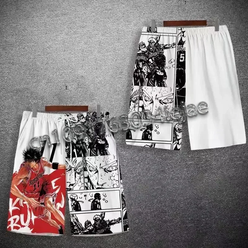 MOTO 2024 Hot Sale Japanese Anime Shorts Men's SLAM DUNK Printed 5-Point Pants Quick-Drying Sakuragi Flower Road Beach Pants
MOTO 2024 Hot Sale Japanese Anime Shorts Men's SLAM DUNK Printed 5-Point Pants Quick-Drying Sakuragi Flower Road Beach Pants