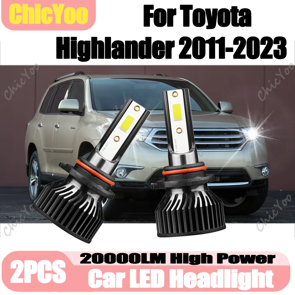 2X Plug And Play 9005 High Beam LED Headlights 6000K 20000LM High Power Super Bright Car Lights For Toyota Highlander 2011-2023
2X Plug And Play 9005 High Beam LED Headlights 6000K 20000LM High Power Super Bright Car Lights For Toyota Highlander 2011-2023