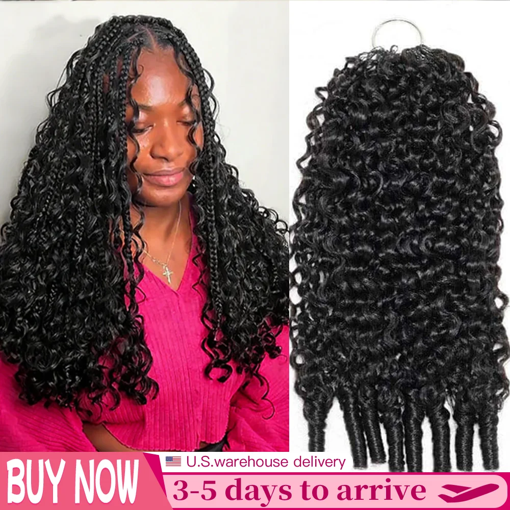 Burmese Curly Crochet Human Hair for Black Women 18 Inch 60g Miracle Knots Feather Crochet Human Hair Bundles Pre-Separated Invisible Deep Curly Feather Human Hair Extensions Natural Black Color
Burmese Curly Crochet Human Hair for Black Women 18 Inch 60g Miracle Knots Feather Crochet Human Hair Bundles Pre-Separated Invisible Deep Curly Feather Human Hair Extensions Natural Black Color