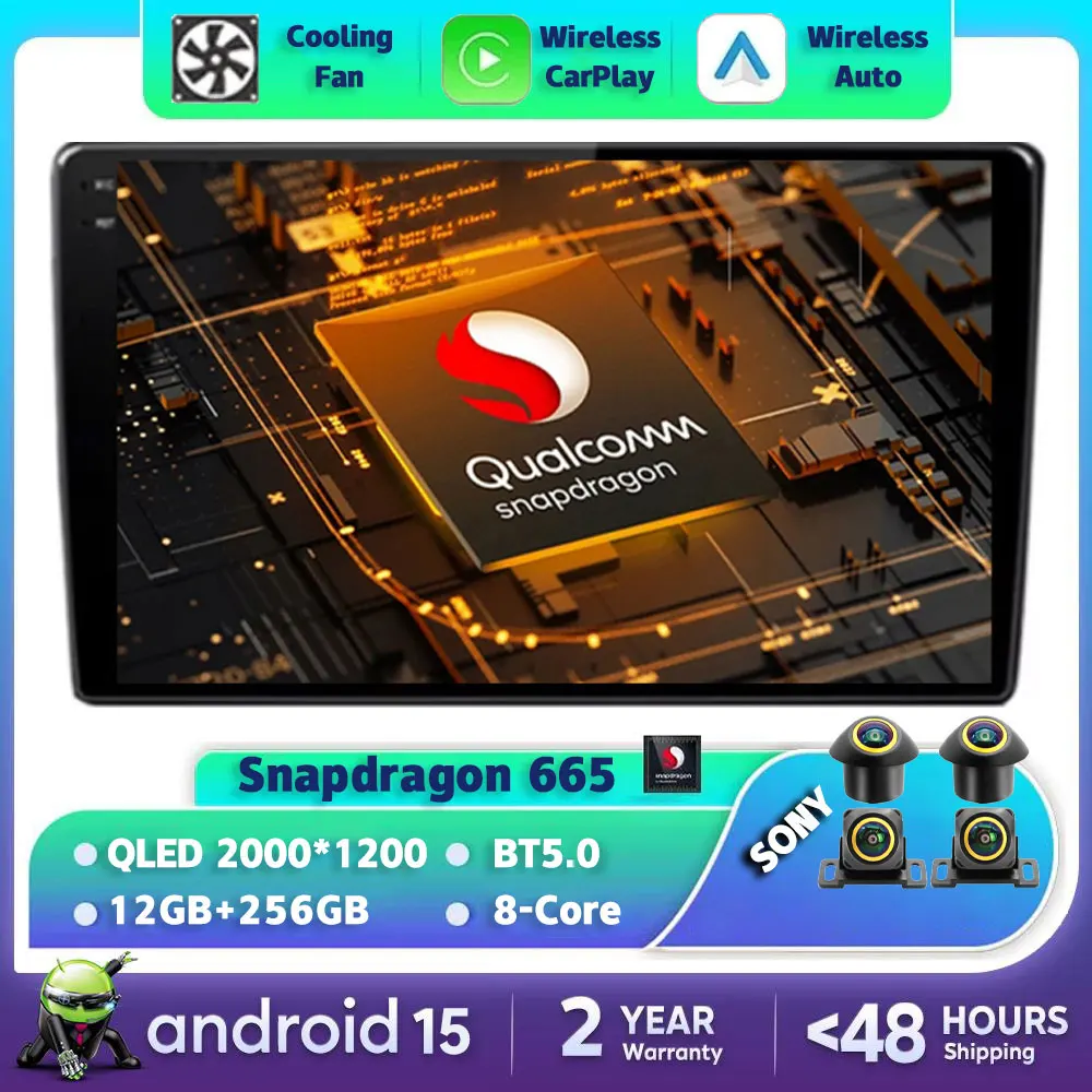 Автомобильное радио Android 15, для Volkswagen Nissan Hyundai Kia Toyota QLED, головное устройство GPS NAVI Qualcomm, мультимедийный видеоплеер, 4G WIFI
Автомобильное радио Android 15, для Volkswagen Nissan Hyundai Kia Toyota QLED, головное устройство GPS NAVI Qualcomm, мультимедийный видеоплеер, 4G WIFI