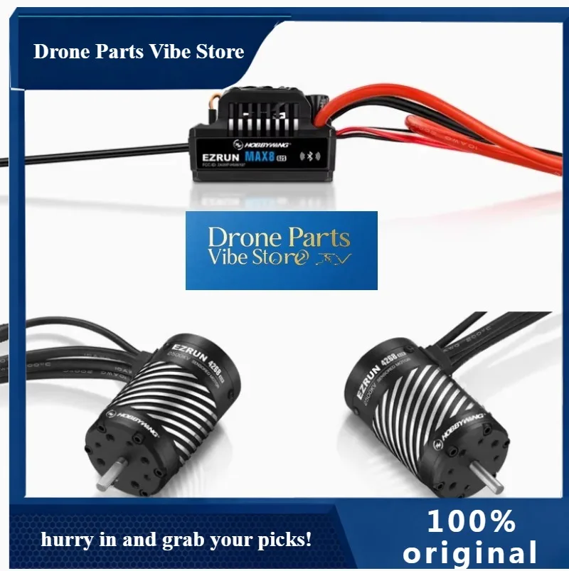 Drone PartsHobbywing EzRun MAX8 G2S ESC 4268 4278SD G2R Motor Suitable For Off-road Vehicle Model Motor
Drone PartsHobbywing EzRun MAX8 G2S ESC 4268 4278SD G2R Motor Suitable For Off-road Vehicle Model Motor