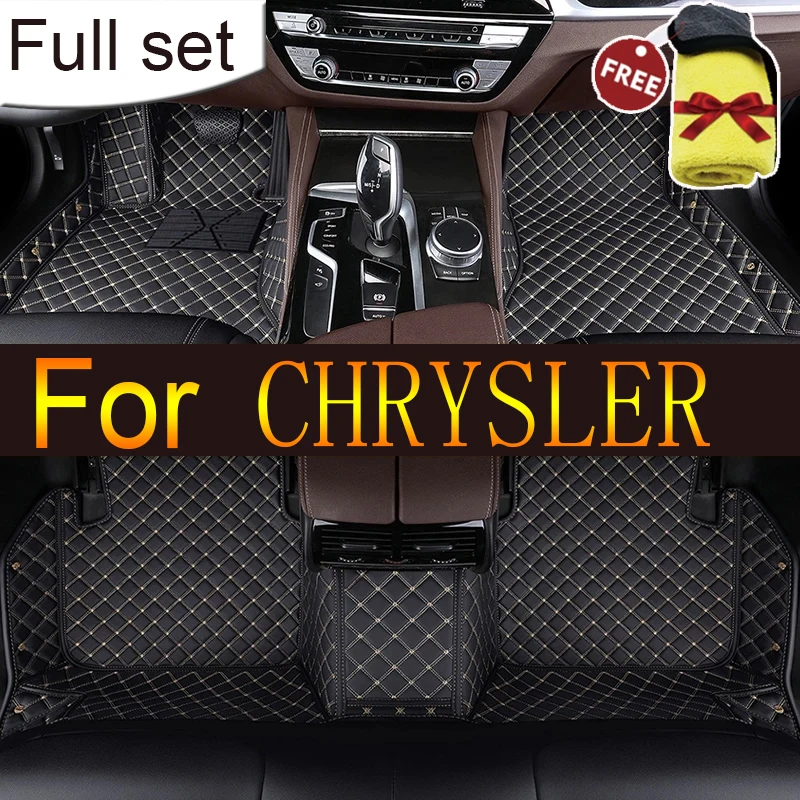 Кожаные автомобильные коврики для CHRYSLER Pacifica PT Cruiser Sebring, город и кантри, пятая проспекта, conверсии, Crossfire, автомобильные аксессуары
Кожаные автомобильные коврики для CHRYSLER Pacifica PT Cruiser Sebring, город и кантри, пятая проспекта, conверсии, Crossfire, автомобильные аксессуары