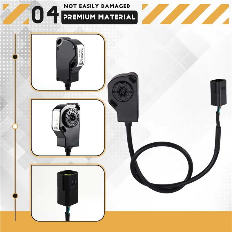 Universal HXJS-4805D Electric Pedal Accelerator, 0-5V Output, Suitable For 12-96V Input-T48C
Universal HXJS-4805D Electric Pedal Accelerator, 0-5V Output, Suitable For 12-96V Input-T48C