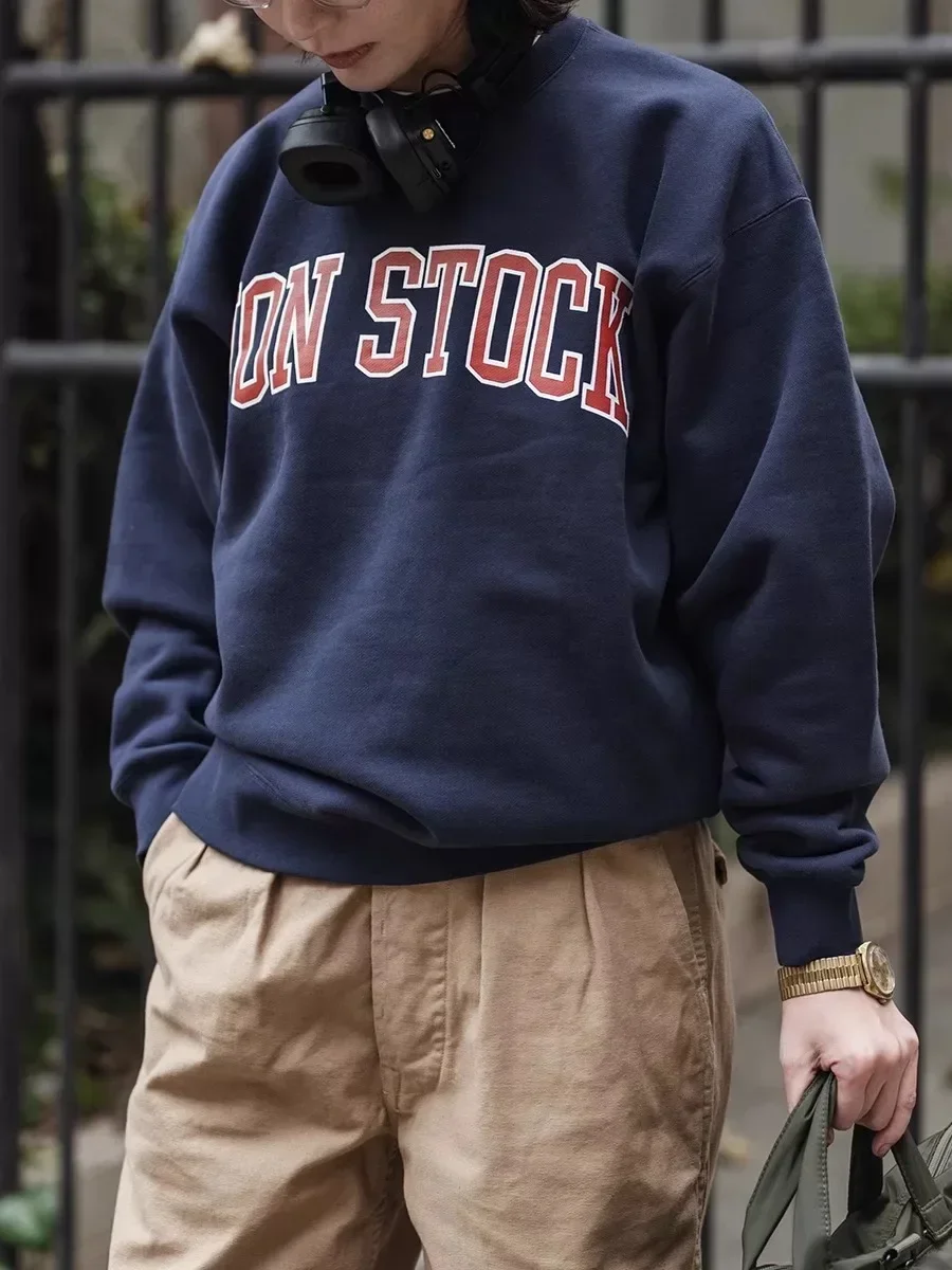Non Stock Retro Print Crewneck Sweatshirt Heavyweight Cotton Unisex Pullover Relaxed Fit
Non Stock Retro Print Crewneck Sweatshirt Heavyweight Cotton Unisex Pullover Relaxed Fit