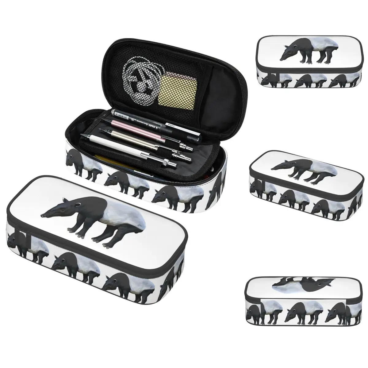 Malayan Tapir Pencil Case for Boy Girl Gifts Pen Box Pencil Bag Stationery Supplies Pen Holder Bag
Malayan Tapir Pencil Case for Boy Girl Gifts Pen Box Pencil Bag Stationery Supplies Pen Holder Bag