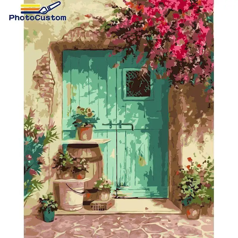PhotoCustom Paint By Number Flower door Drawing On Canvas HandPainted Painting Art Gift DIY Pictures By Number Scenery Kits sale
PhotoCustom Paint By Number Flower door Drawing On Canvas HandPainted Painting Art Gift DIY Pictures By Number Scenery Kits sale
