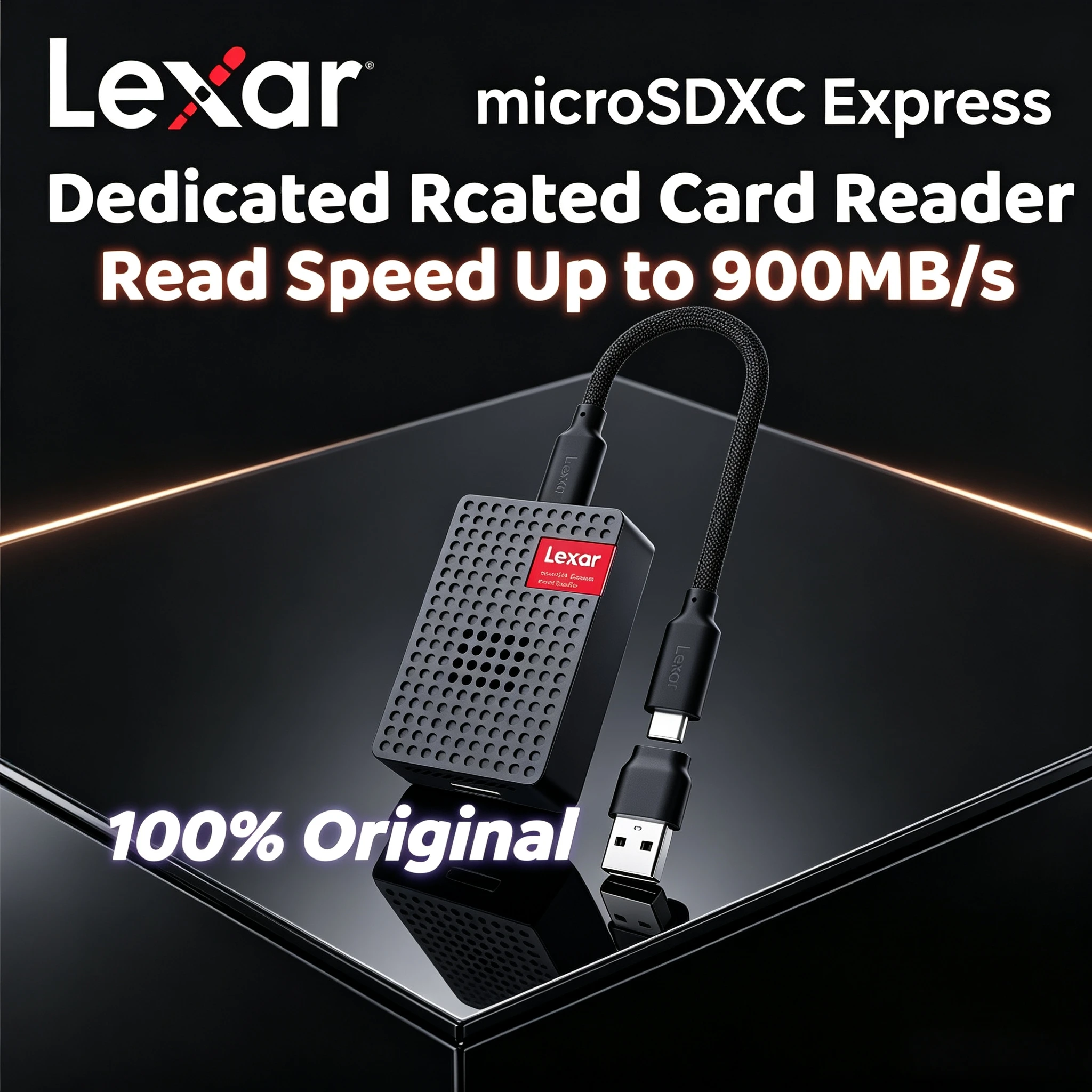 Lexar PLAY PRO Dedicated microSD Express Card Reader 900MBs Read Speed for High Performance Workflow Storage Pro Photographer
Lexar PLAY PRO Dedicated microSD Express Card Reader 900MBs Read Speed for High Performance Workflow Storage Pro Photographer