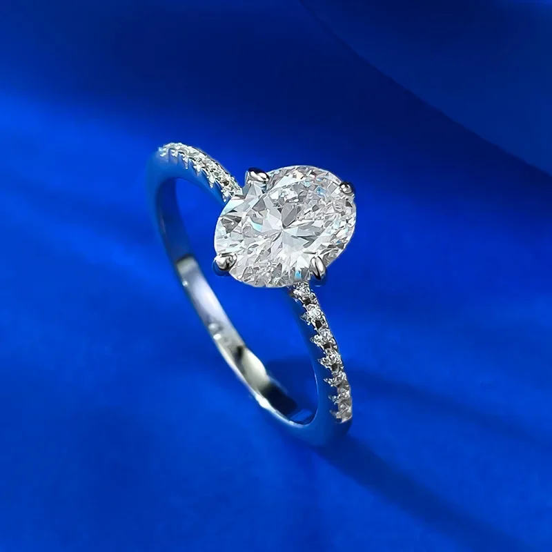 New 925 Silver White Diamond Instagram Style Everyday Versatile 6 * 8 Oval Ring Women's European and American Wedding Jewelry
New 925 Silver White Diamond Instagram Style Everyday Versatile 6 * 8 Oval Ring Women's European and American Wedding Jewelry