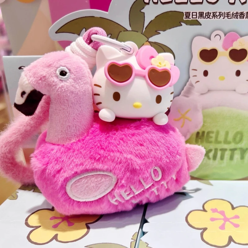 MINISO Hello Kitty, летняя темная серия, брелок, слепая коробка, ароматный плюшевый кулон, загадочная коробка, милый мультяшный коллекционный декор, подарок
MINISO Hello Kitty, летняя темная серия, брелок, слепая коробка, ароматный плюшевый кулон, загадочная коробка, милый мультяшный коллекционный декор, подарок