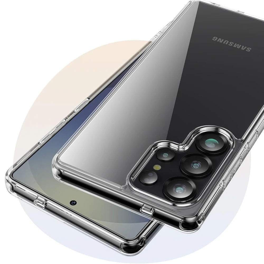 Military-Grade Shockproof Hybrid Case For Samsung Galaxy S25 S24 S23 Ultra Fe Plus Clear Luxury Hard Cover Silicone Soft Shell
Military-Grade Shockproof Hybrid Case For Samsung Galaxy S25 S24 S23 Ultra Fe Plus Clear Luxury Hard Cover Silicone Soft Shell
