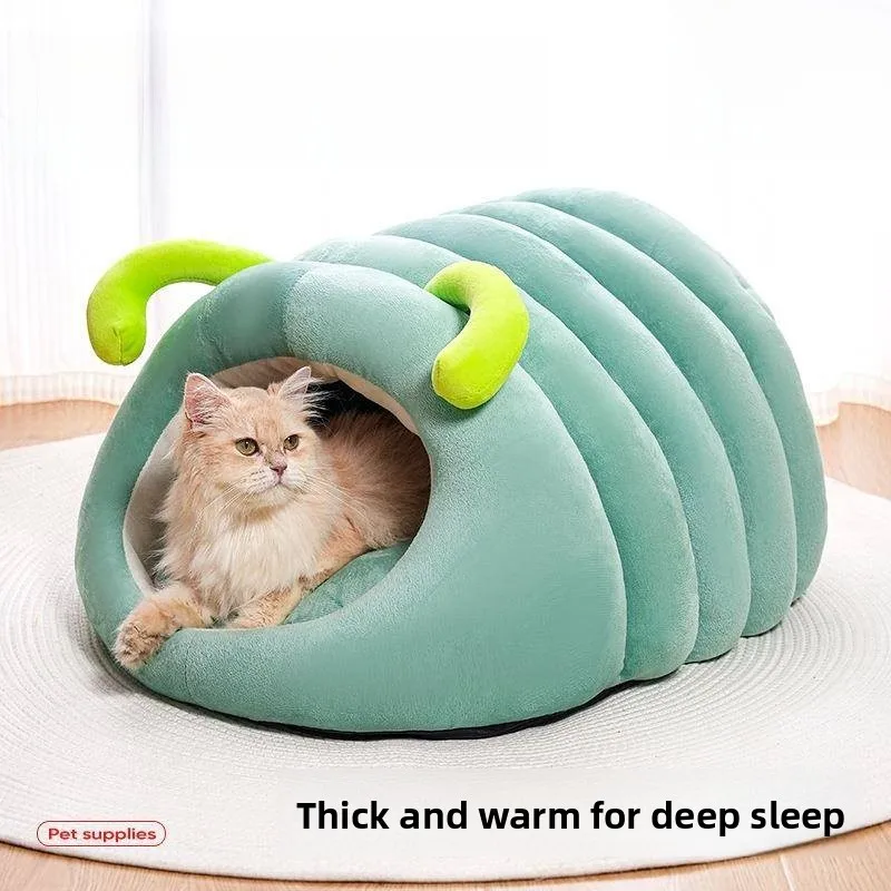 Warm Cozy Pet House for Cats And Dogs Cute Design Non-Slip Closed Style Winter Pet Bed Comfortable And Dog House
Warm Cozy Pet House for Cats And Dogs Cute Design Non-Slip Closed Style Winter Pet Bed Comfortable And Dog House