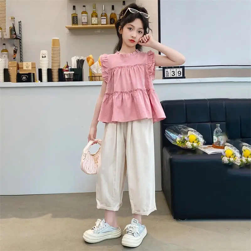 2025 Children's Clothing Teenagers Girls Clothes Set Kids 8 10 Years Girl From 12 Fashion T-shirts T-shirt Single Suits and Cut
2025 Children's Clothing Teenagers Girls Clothes Set Kids 8 10 Years Girl From 12 Fashion T-shirts T-shirt Single Suits and Cut