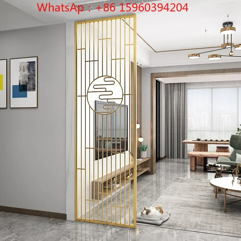 Customized Nordic iron art screen partition wall decoration, entry entrance, stainless steel screen living room, dining room,
Customized Nordic iron art screen partition wall decoration, entry entrance, stainless steel screen living room, dining room,