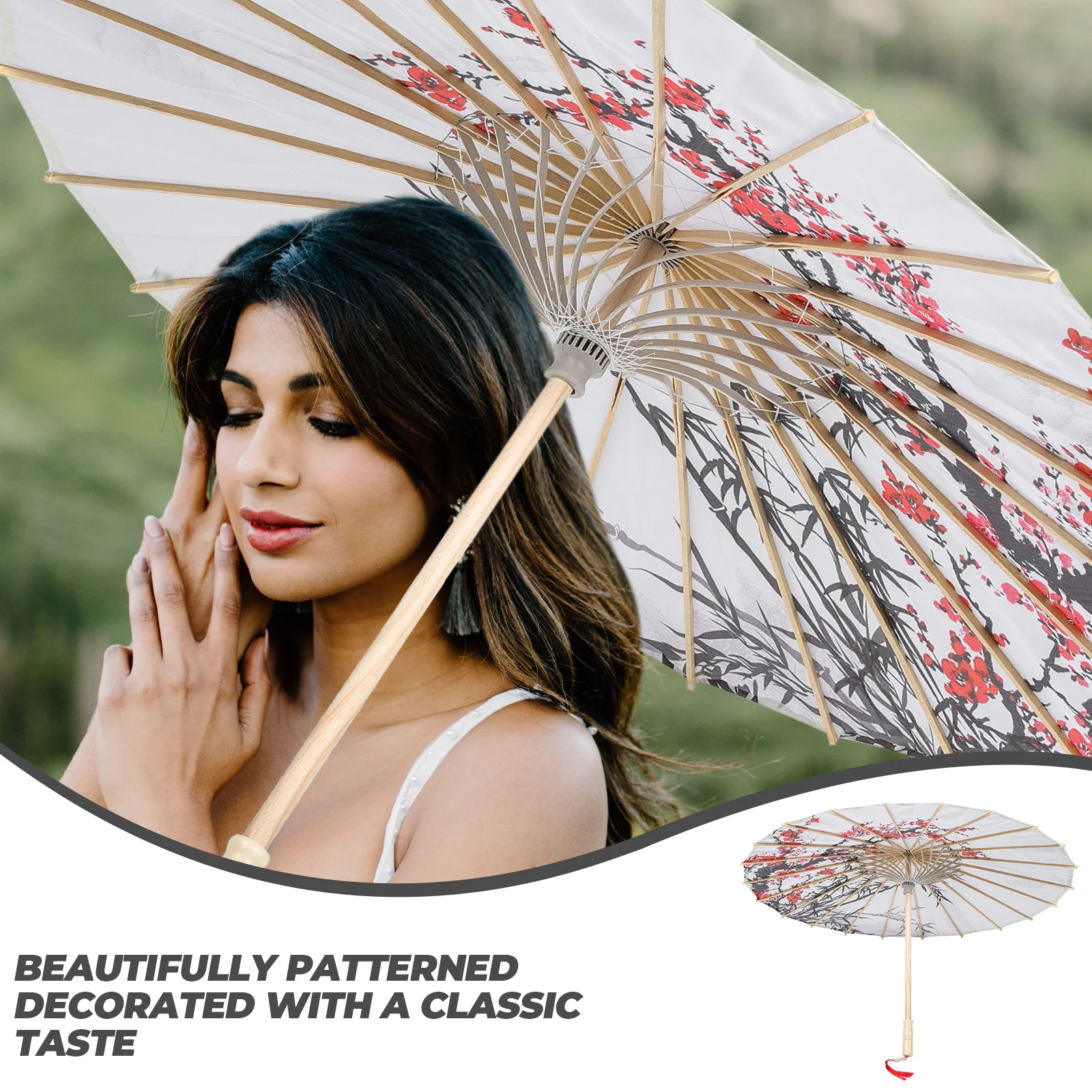 Exquisite Handmade Oil Paper Classical Retro Decorative Umbrella For Wedding Party Photo Props Stage Decoration Festival Vintage
Exquisite Handmade Oil Paper Classical Retro Decorative Umbrella For Wedding Party Photo Props Stage Decoration Festival Vintage
