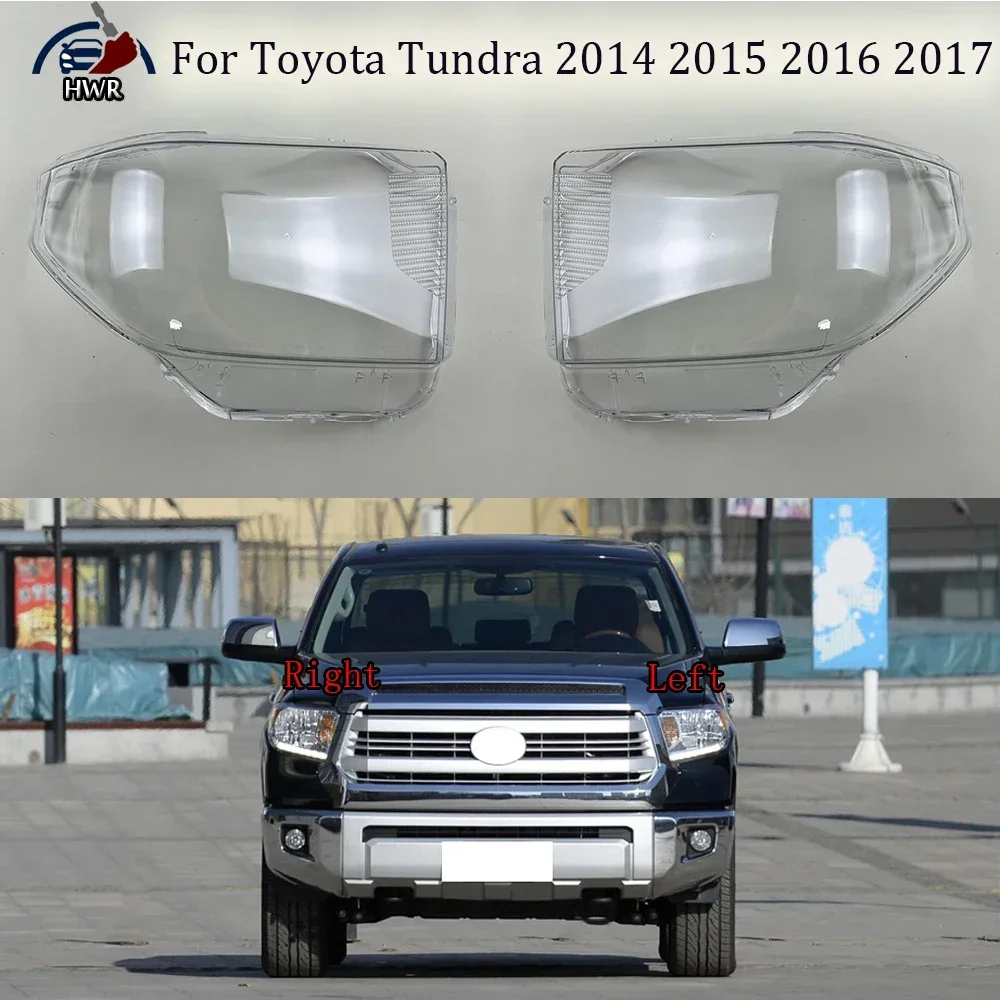 For Toyota Tundra 2014 2015 2016 2017 Headlights Cover Transparent Headlamp Shell Lens Replace Original Lampshade Plexiglass
For Toyota Tundra 2014 2015 2016 2017 Headlights Cover Transparent Headlamp Shell Lens Replace Original Lampshade Plexiglass
