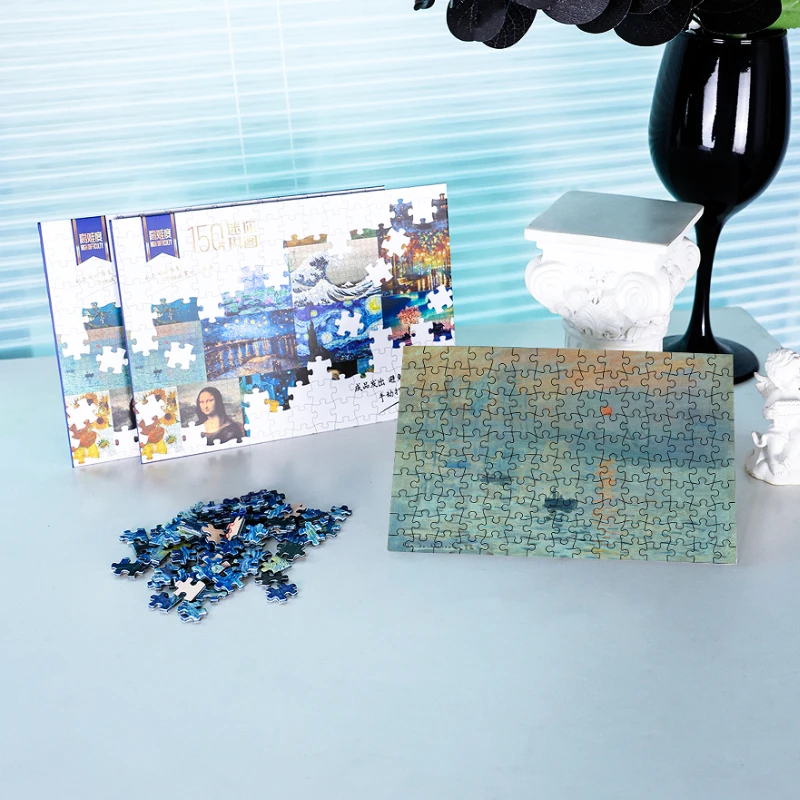 150 Pieces of Sunrise Impression Puzzle Postcards Puzzle Envelopes Packaging Posters Mini Size for Easy Carrying
150 Pieces of Sunrise Impression Puzzle Postcards Puzzle Envelopes Packaging Posters Mini Size for Easy Carrying
