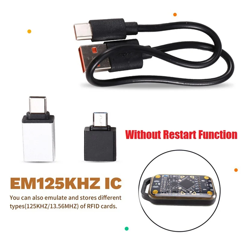 M13K-Chameleon Ultra RFID Smart Chip Reader Smart Card Emulator NFC Duplicator+2XUID Card 125Khz 13.56Mhz ID IC Card Decode
M13K-Chameleon Ultra RFID Smart Chip Reader Smart Card Emulator NFC Duplicator+2XUID Card 125Khz 13.56Mhz ID IC Card Decode