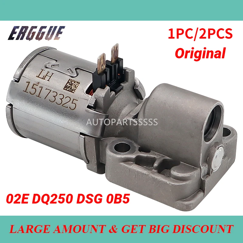 Original 02E DQ250 DSG 0B5 Automatic Transmission Solenoid 6 Speed N215 N216 For Audi A3 TT For VW CC Golf Beetle
Original 02E DQ250 DSG 0B5 Automatic Transmission Solenoid 6 Speed N215 N216 For Audi A3 TT For VW CC Golf Beetle