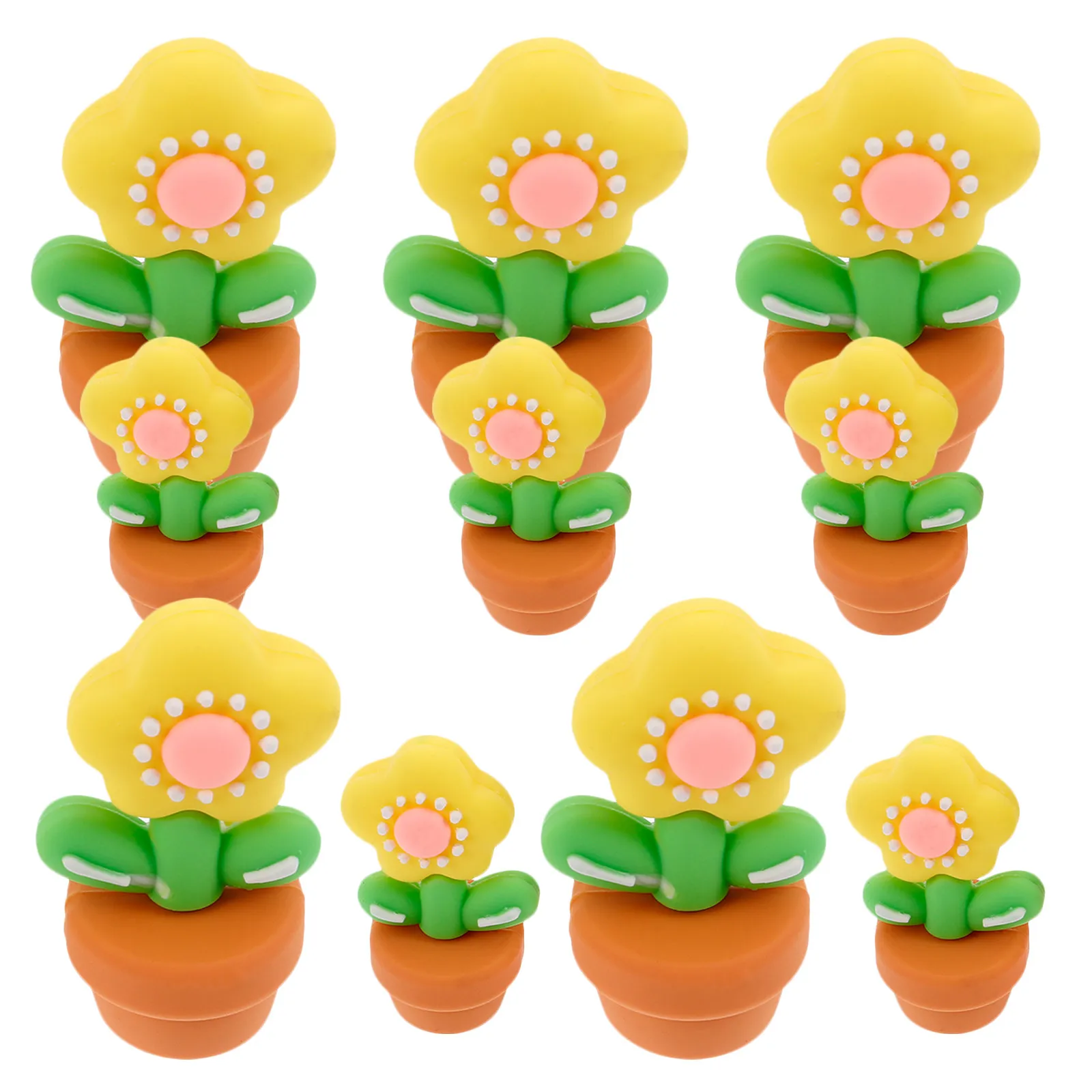 20Pcs Beige Signboard Yellow Flower Pot Miniature Potted Plant Set for Garden Decor Mini Artificial Plants Tiny Home
20Pcs Beige Signboard Yellow Flower Pot Miniature Potted Plant Set for Garden Decor Mini Artificial Plants Tiny Home