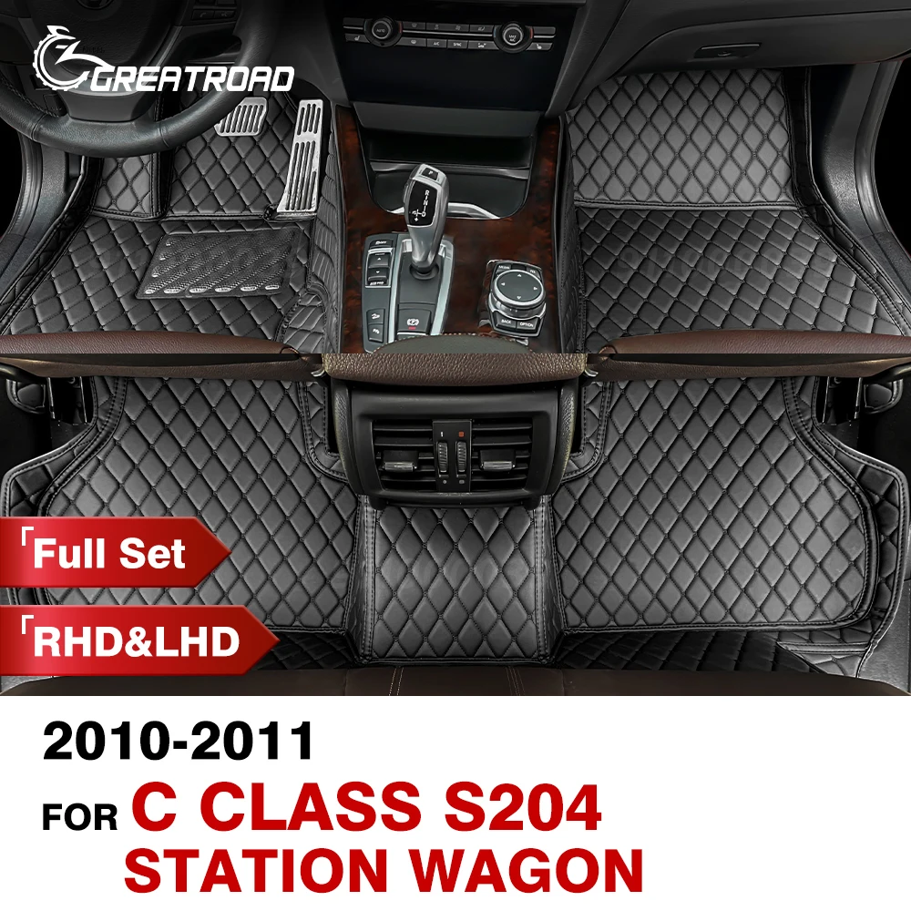 Автомобильные коврики для BENZ C class S204 универсал 2010 2011, индивидуальные автомобильные подкладки для ног, Обложка, аксессуары для интерьера
Автомобильные коврики для BENZ C class S204 универсал 2010 2011, индивидуальные автомобильные подкладки для ног, Обложка, аксессуары для интерьера