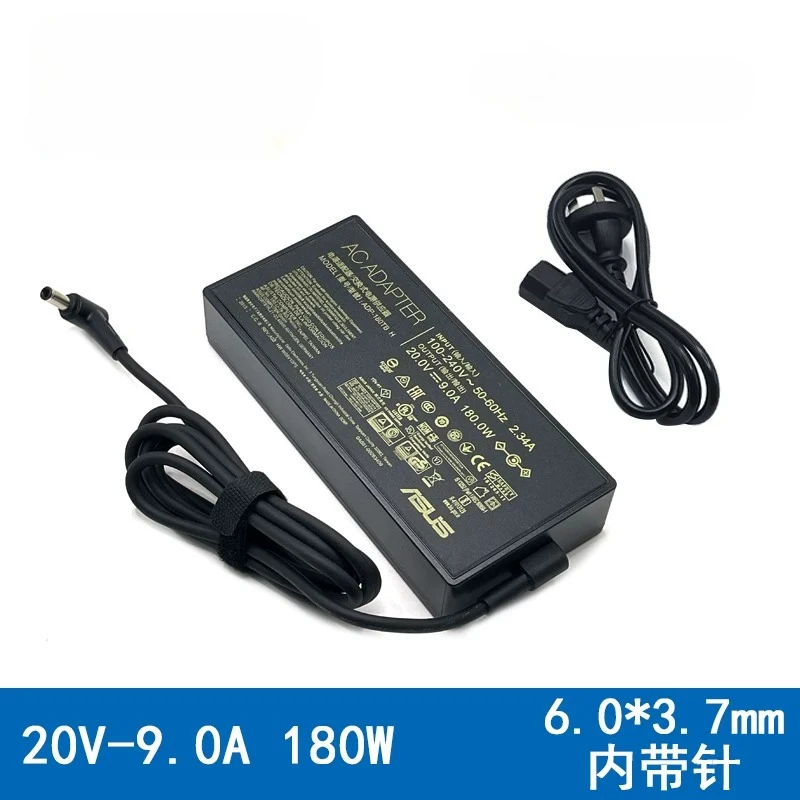 180W 20V 9A 6.0x3.7mm AC Adapter For Asus ROG Zephyrus GA502DU GA502D GA502IU GA401 F15 F17 FX505D Laptop Power Supply Charge
180W 20V 9A 6.0x3.7mm AC Adapter For Asus ROG Zephyrus GA502DU GA502D GA502IU GA401 F15 F17 FX505D Laptop Power Supply Charge