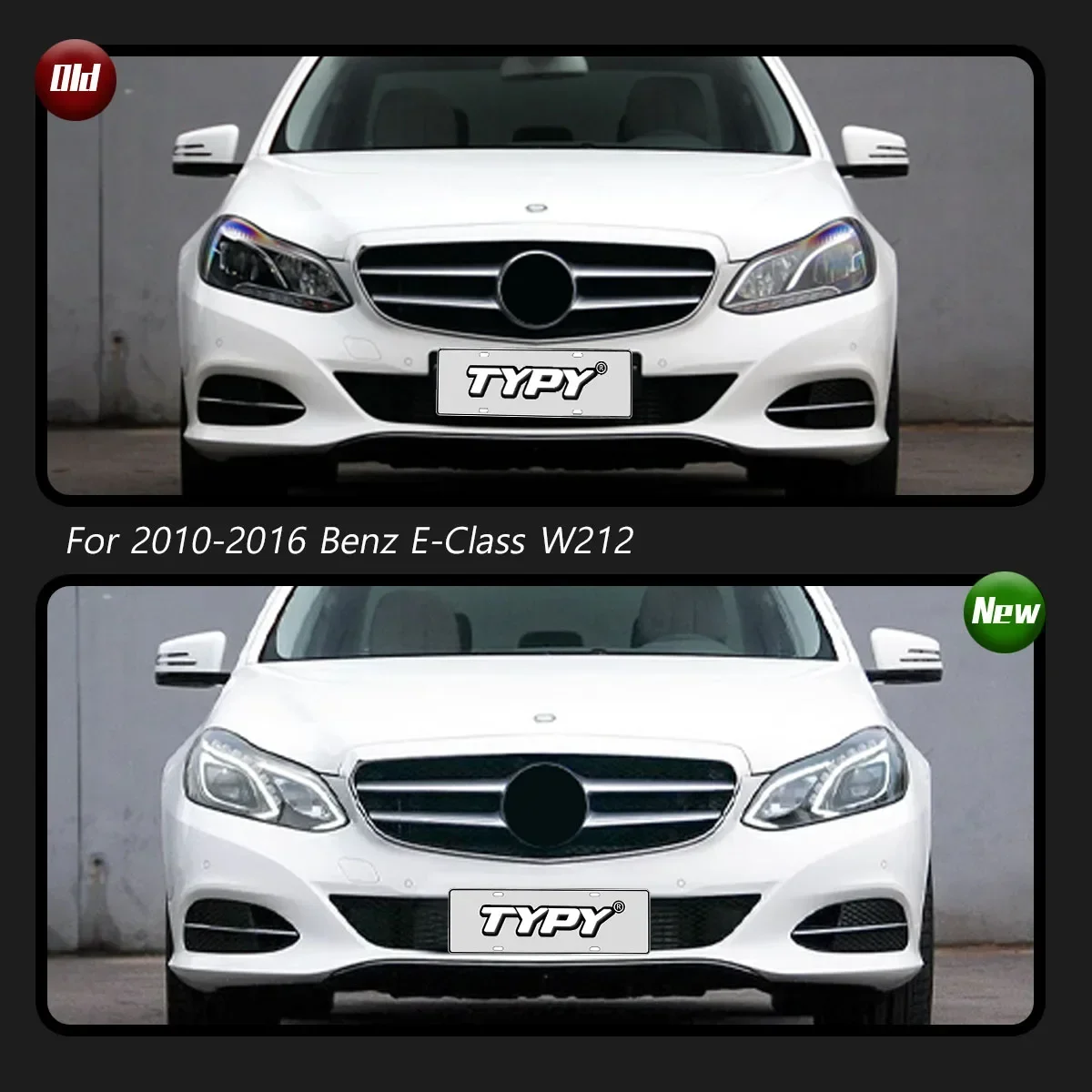 TYPY автомобильные фары для Benz E-Class W212 2014-2016, обновление, модифицированный новый DRL, динамический указатель поворота, светодиодные фары, автоаксессуары
TYPY автомобильные фары для Benz E-Class W212 2014-2016, обновление, модифицированный новый DRL, динамический указатель поворота, светодиодные фары, автоаксессуары