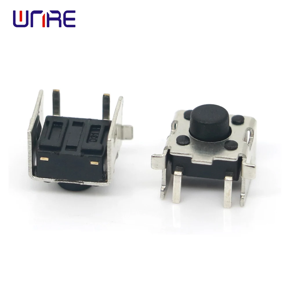 Tactile Switch 6*6*5mm With Support Holder 2 Pin SMT Micro Switch 6X6 Series Tact Push Button Switch
Tactile Switch 6*6*5mm With Support Holder 2 Pin SMT Micro Switch 6X6 Series Tact Push Button Switch