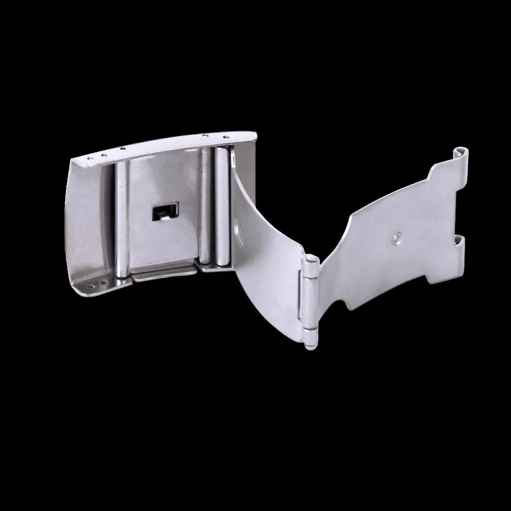 Stainless Steel Watch Band Clasp Fold over Push Button Secure Fastener for 22mm Width Jewelry Repair
Stainless Steel Watch Band Clasp Fold over Push Button Secure Fastener for 22mm Width Jewelry Repair