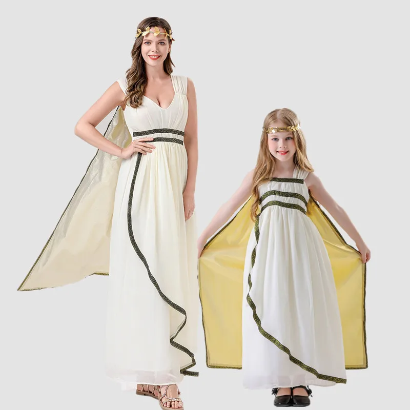 Хэллоуин Cos Godd White Long Dr Retro Faion Par Халат для взрослых и детей для родителей и детей Dr Milk Silk Полиэфирное волокно 
Хэллоуин Cos Godd White Long Dr Retro Faion Par Халат для взрослых и детей для родителей и детей Dr Milk Silk Полиэфирное волокно