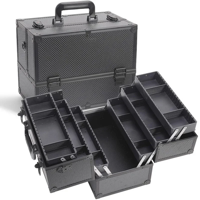 Complete Toolbox Multifunctional Large Work Tool Case secure Organizer Box for Tools with Lock Cosmetics Ornaments Toolbox
Complete Toolbox Multifunctional Large Work Tool Case secure Organizer Box for Tools with Lock Cosmetics Ornaments Toolbox