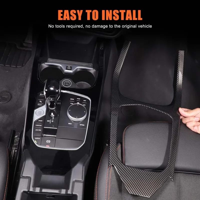 For BMW 1 2 Series F40 F44 2023-2024 ABS Carbon Fiber Car Dashboard Center Console Gear Shift Panel Cover Trim Car Accessories
For BMW 1 2 Series F40 F44 2023-2024 ABS Carbon Fiber Car Dashboard Center Console Gear Shift Panel Cover Trim Car Accessories