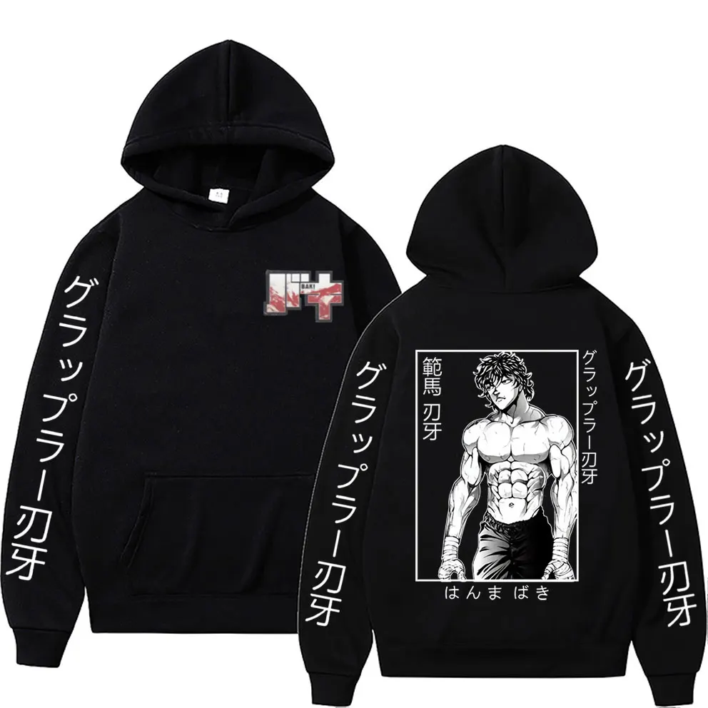 Anime Baki Hanma The Grappler Yujiro Graphic Hoodie Men Women Fashion Vintage Hoodies Male Oversized Sweatshirt Men's Streetwear
Anime Baki Hanma The Grappler Yujiro Graphic Hoodie Men Women Fashion Vintage Hoodies Male Oversized Sweatshirt Men's Streetwear