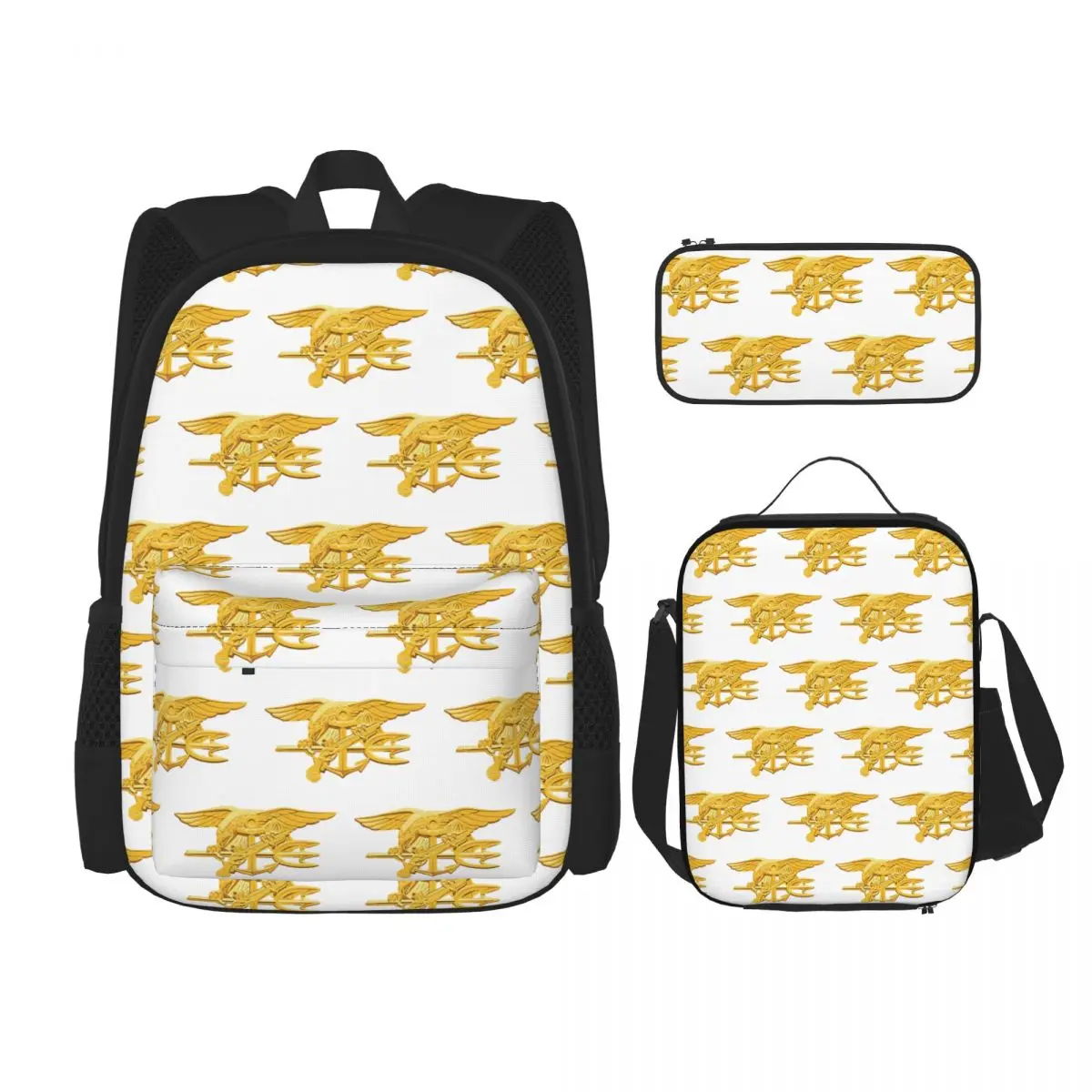 Navy Seals Badge Backpacks Children Bookbag School Bags Rucksack Lunch Bag Pen Bag Three-Piece Set
Navy Seals Badge Backpacks Children Bookbag School Bags Rucksack Lunch Bag Pen Bag Three-Piece Set