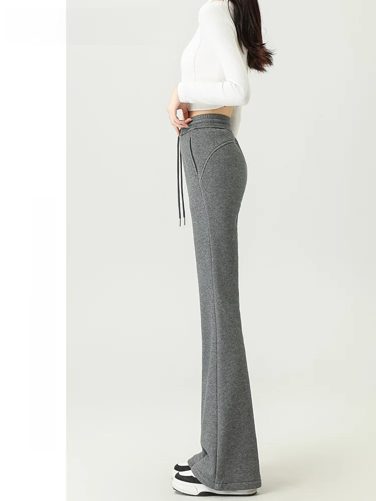 Женские спортивные брюки для йоги с высокой талией, на флисовой подкладке, расклешенные, из смесового хлопка и полиэстера, для повседневной носки, в стиле La Chapelle
Женские спортивные брюки для йоги с высокой талией, на флисовой подкладке, расклешенные, из смесового хлопка и полиэстера, для повседневной носки, в стиле La Chapelle