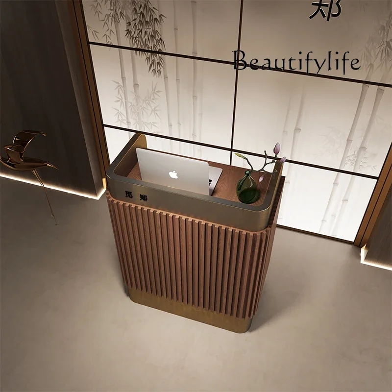 J Retro Restaurant Welcome Desk Company Front Desk Clothing Store Stainless Steel Bar Table Hotel Cashier
J Retro Restaurant Welcome Desk Company Front Desk Clothing Store Stainless Steel Bar Table Hotel Cashier