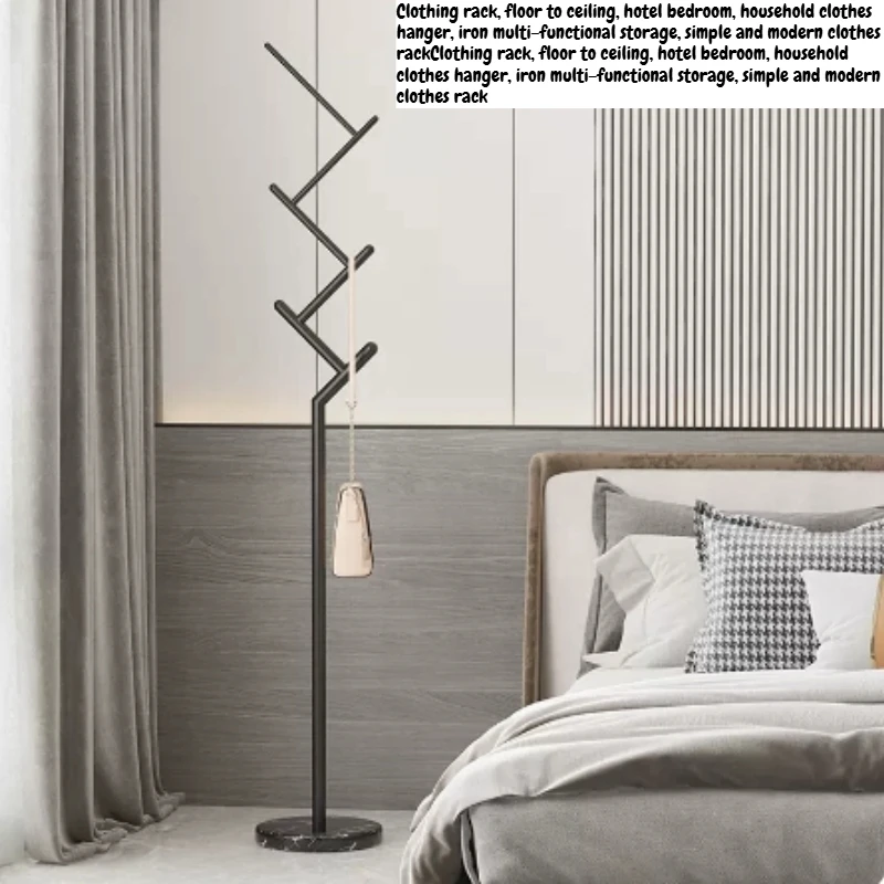 Modern Iron Clothes Rack Floor Hotel Bedroom Shelves Organizer Hanger Hook Stand Shelves Shelf Clothing House Home Furniture
Modern Iron Clothes Rack Floor Hotel Bedroom Shelves Organizer Hanger Hook Stand Shelves Shelf Clothing House Home Furniture