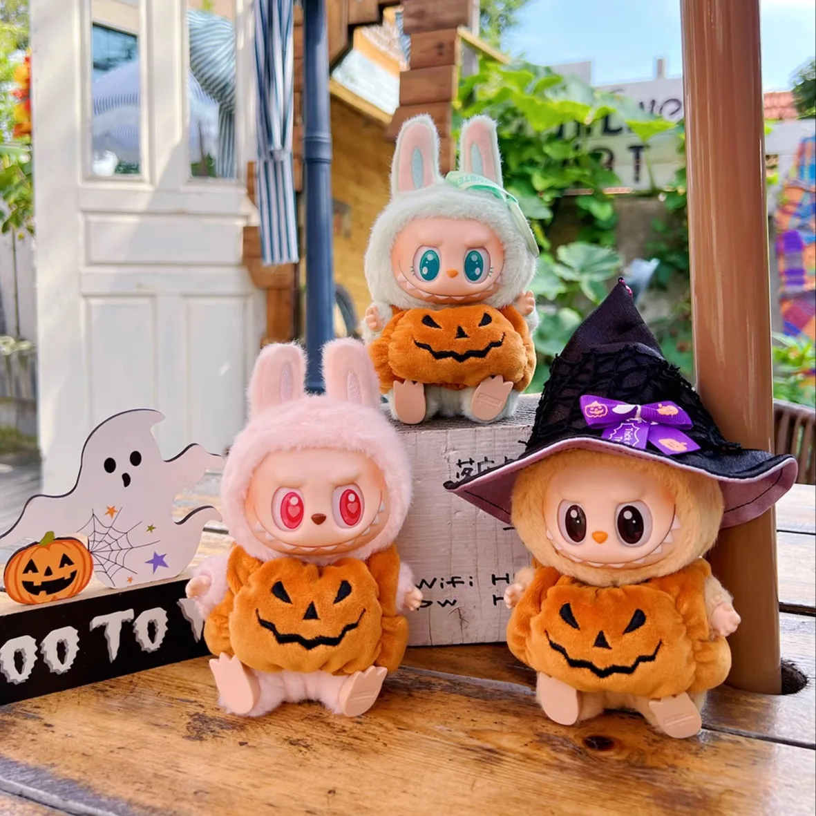 Only Clothes For 17cm Labubu Pumpkin Doll Clothes Halloween Wizard Hat Jumpsuit Cute Overall Cos Baby Dolls Clothing Replacement
Only Clothes For 17cm Labubu Pumpkin Doll Clothes Halloween Wizard Hat Jumpsuit Cute Overall Cos Baby Dolls Clothing Replacement