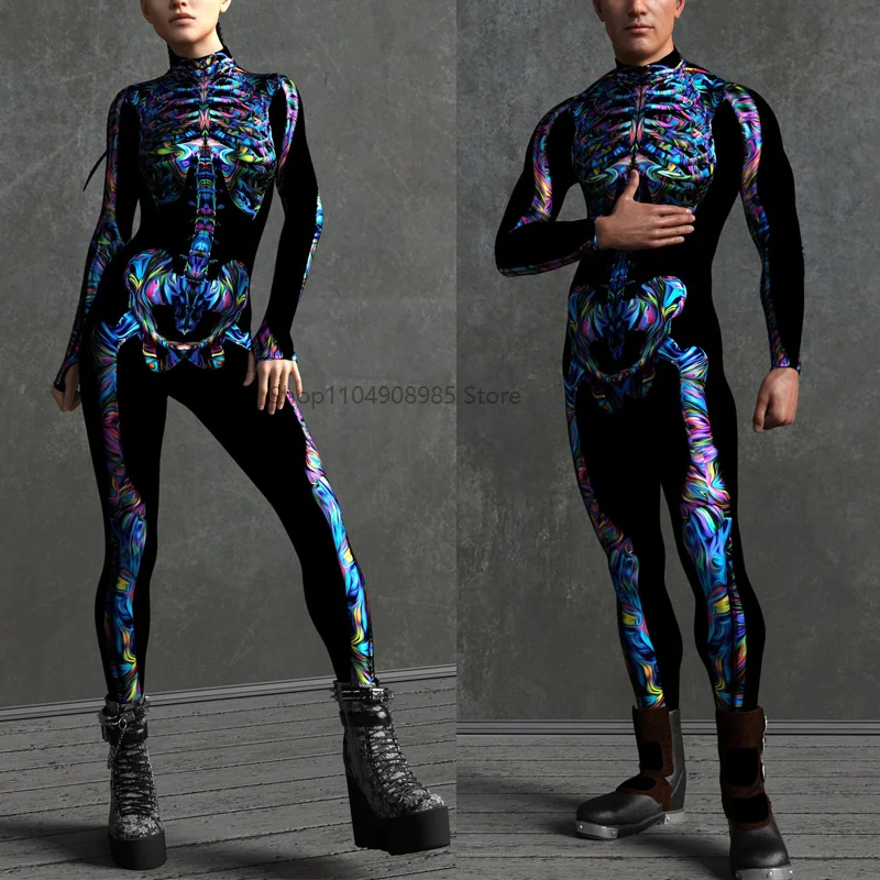 Slim Shady Skeleton Costume Skull Print Jumpsuit Halloween Horror Party Zentai Suit Festival Bodysuit 2025
Slim Shady Skeleton Costume Skull Print Jumpsuit Halloween Horror Party Zentai Suit Festival Bodysuit 2025