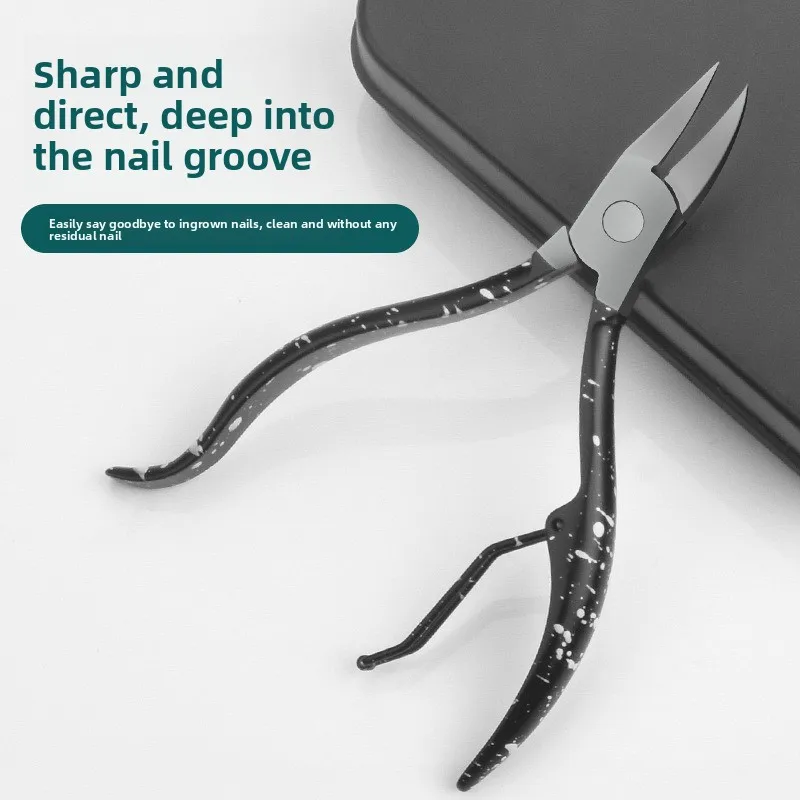 Black Toenail Ingrown Nail Art Cuticle Nipper Clipper Edge Cutter Manicure Scissor Plier Tool Pedicure Dead Skin Remover
Black Toenail Ingrown Nail Art Cuticle Nipper Clipper Edge Cutter Manicure Scissor Plier Tool Pedicure Dead Skin Remover