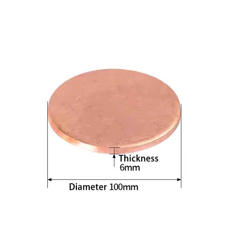 1~4pcs T2 Pure Copper Disc Plate H62 Copper Disc Circle Plate Gasket Parts Thickness:0.1/ 0.2 /0.3 /0.4mm ID: 5~300mm
1~4pcs T2 Pure Copper Disc Plate H62 Copper Disc Circle Plate Gasket Parts Thickness:0.1/ 0.2 /0.3 /0.4mm ID: 5~300mm