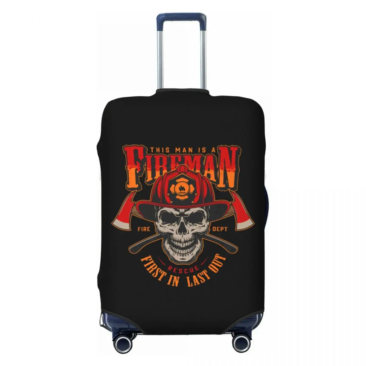 Custom Fireman Hero Firefighter Travel Luggage Cover Elastic Suitcase Cover Protector Fit 18-32 Inch
Custom Fireman Hero Firefighter Travel Luggage Cover Elastic Suitcase Cover Protector Fit 18-32 Inch