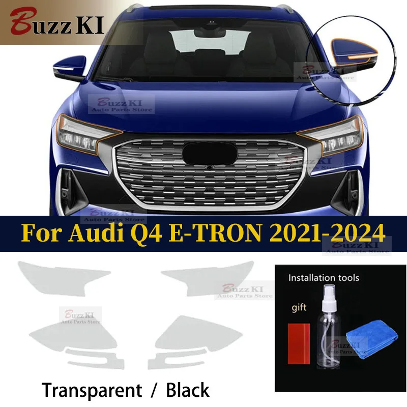 Для Audi Q4 E-TRON 2021-2024 пленка для фар заднего вида, ТПУ, защита краски, автомобильная пленка, предварительно вырезанная, PPF, против царапин, прозрачная, черная
Для Audi Q4 E-TRON 2021-2024 пленка для фар заднего вида, ТПУ, защита краски, автомобильная пленка, предварительно вырезанная, PPF, против царапин, прозрачная, черная